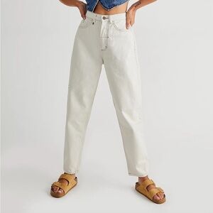 Free People THRILLS Sabina Jeans High Rise Straight Tapered Ankle Women's 2 NWT‎